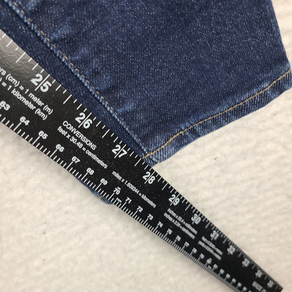 MADEWELL Jeans Womens 27 Blue 9" Mid Rise Skinny Dark Wash Denim - Picture 6 of 14